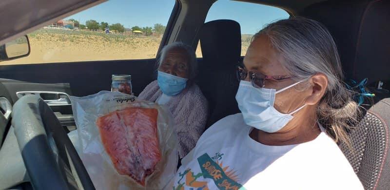 Tulalip Tribal Members Donate Salmon, Goods to Navajo Nation