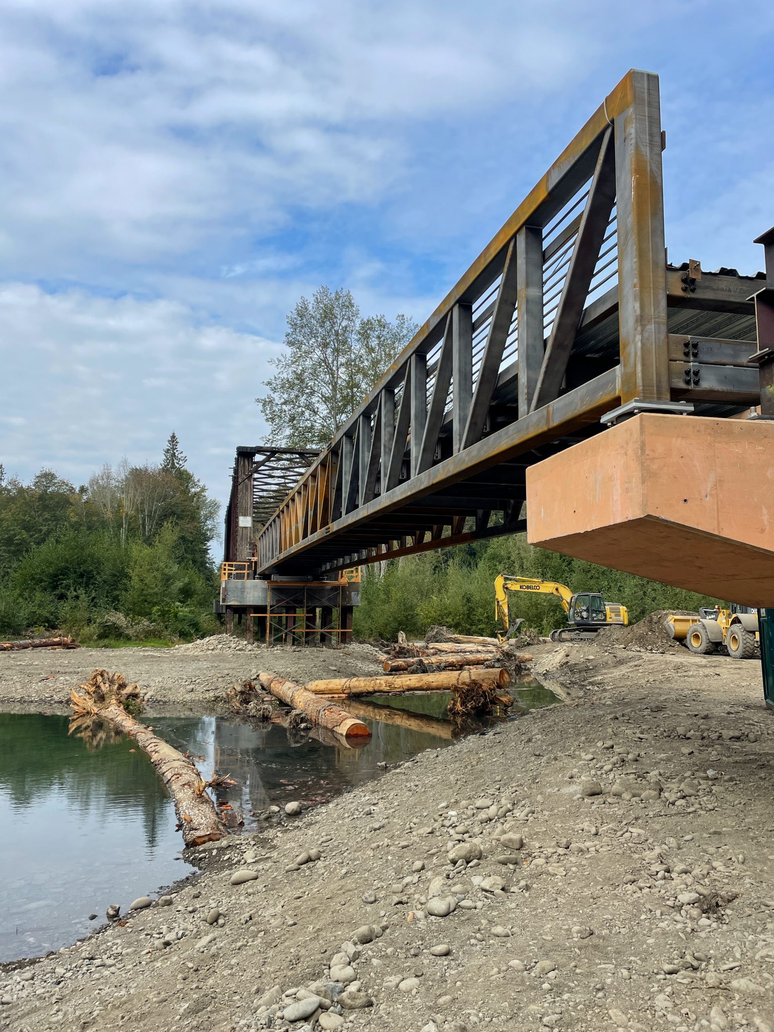 New bridges open floodplain for salmon in Dungeness River Northwest
